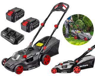 Graphite 40 cm akumulátorová kosačka + Li-Ion grafitová batéria 18 V 4 Ah